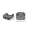 Kinderkraft Comfort Up 2 Plus i-Size - автокресло для детей (от 15 месяцев до 12 лет / 76 - 150 см) • Grey (KCCOUP02GRYPL00)