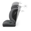 Kinderkraft Comfort Up 2 Plus i-Size - автокресло для детей (от 15 месяцев до 12 лет / 76 - 150 см) • Grey (KCCOUP02GRYPL00)