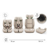 Kinderkraft Comfort Up 2 Plus i-Size - автокресло для детей (от 15 месяцев до 12 лет / 76 - 150 см) • Beige (KCCOUP02BEGPL00)