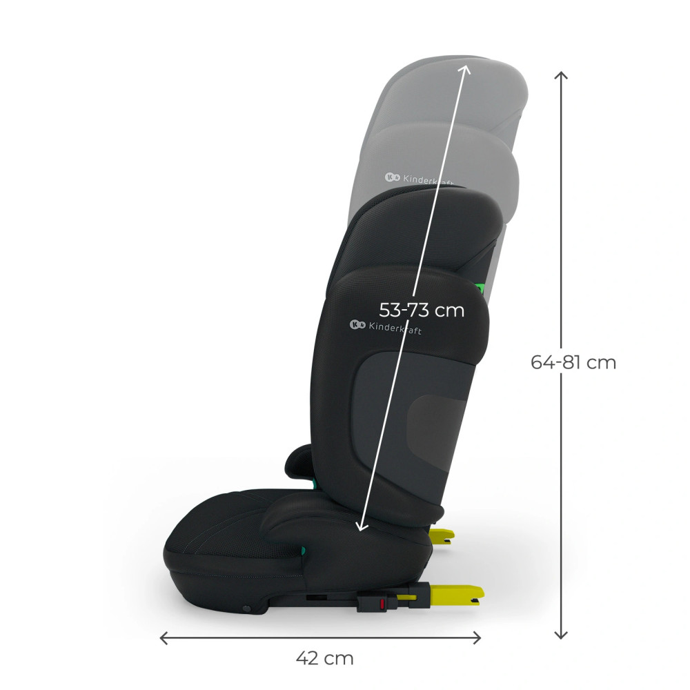 Kinderkraft Xpand 2 PRO i-Size - автокресло для детей (от 3.5 до 12 лет / 100 - 150 см), складная конструкция, с системой DUO EXPAND • Black (KCXPPR02BLK0000) Kinderkraft Xpand 2 PRO i-Size - автокресло для детей (от 3.5 до 12 лет / 100 - 150 см), складная конструкция, с системой DUO EXPAND • Black (KCXPPR02BLK0000)