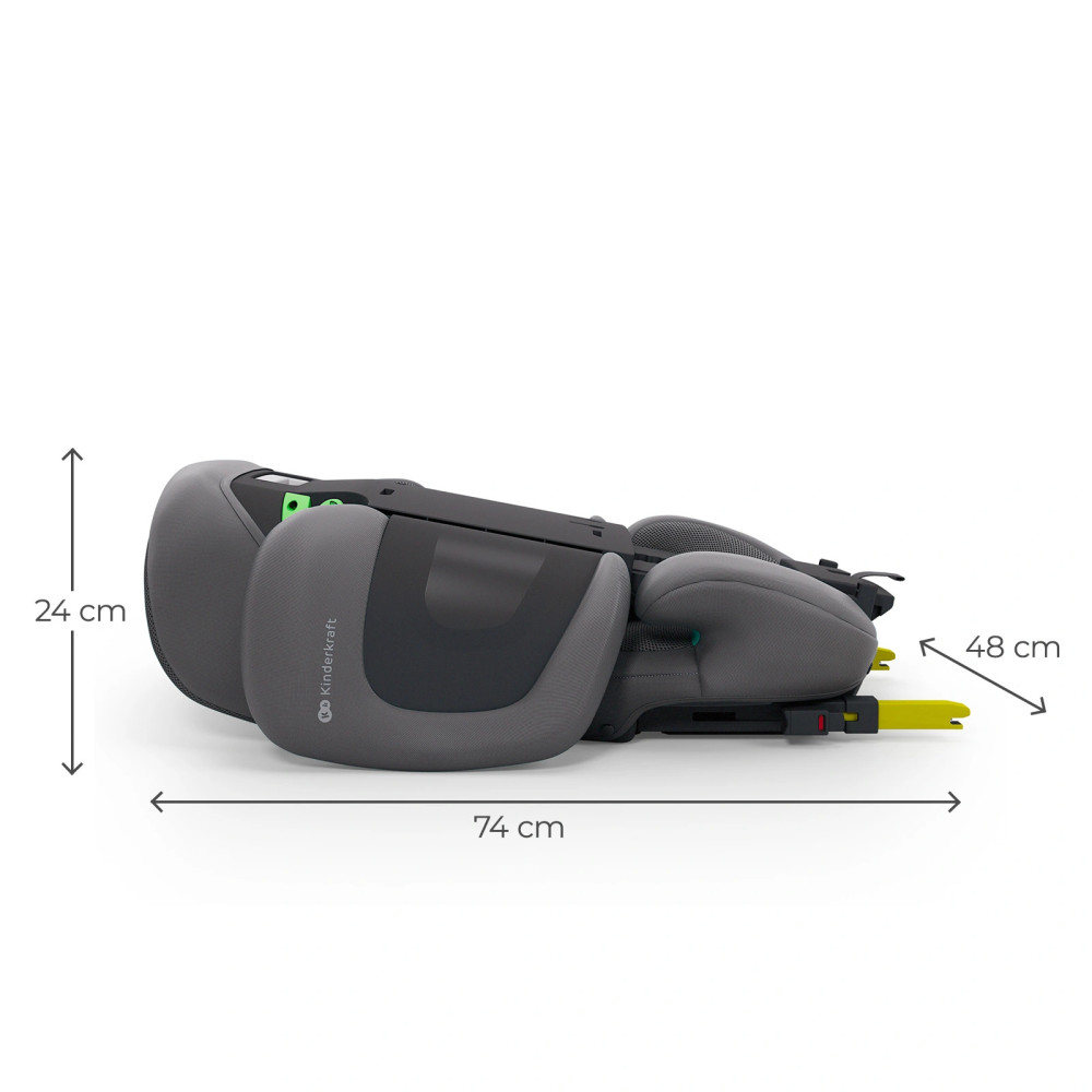 Kinderkraft Xpand 2 PRO i-Size - автокресло для детей (от 3.5 до 12 лет / 100 - 150 см), складная конструкция, с системой DUO EXPAND • Grey (KCXPPR02GRY0000) Kinderkraft Xpand 2 PRO i-Size - автокресло для детей (от 3.5 до 12 лет / 100 - 150 см), складная конструкция, с системой DUO EXPAND • Grey (KCXPPR02GRY0000)