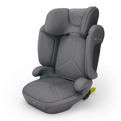 Kinderkraft Xpand 2 PRO i-Size - автокресло для детей (от 3.5 до 12 лет / 100 - 150 см), складная конструкция, с системой DUO EXPAND • Grey (KCXPPR02GRY0000)