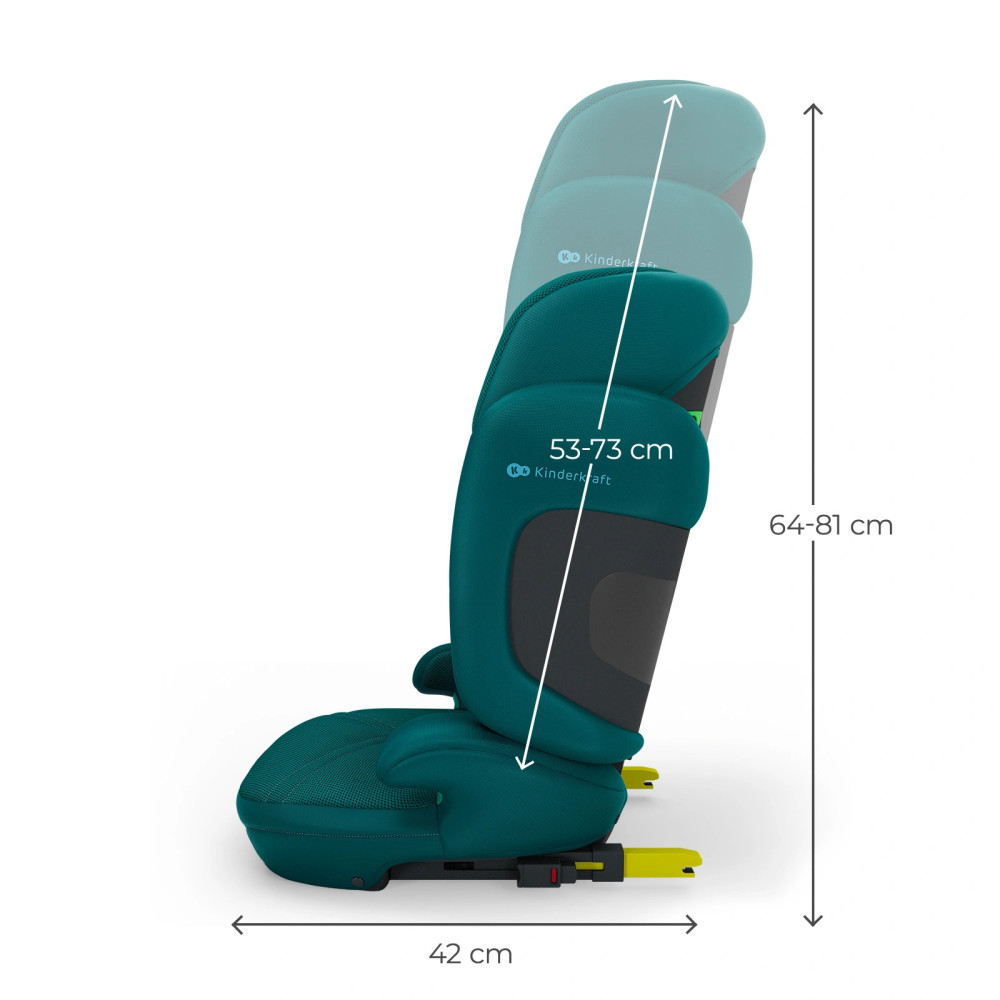 Kinderkraft Xpand 2 PRO i-Size - автокресло для детей (от 3.5 до 12 лет / 100 - 150 см), складная конструкция, с системой DUO EXPAND • Green (KCXPPR02GRE0000) Kinderkraft Xpand 2 PRO i-Size - автокресло для детей (от 3.5 до 12 лет / 100 - 150 см), складная конструкция, с системой DUO EXPAND • Green (KCXPPR02GRE0000)