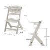 Kinderkraft Enock - стульчик для кормления (от 6 месяцев до 35 кг) • Beige (KKKENOCBEGF0000)