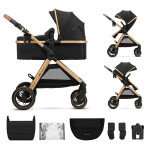 Kinderkraft Esme - універсальна коляска 2 в 1 • Black (KSESME00BLK2000) Kinderkraft Esme - універсальна коляска 2 в 1 • Black (KSESME00BLK2000)