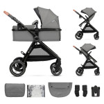 Kinderkraft Esme - універсальна коляска 2 в 1 • Grey (KSESME00GRY2000) Kinderkraft Esme - універсальна коляска 2 в 1 • Grey (KSESME00GRY2000)