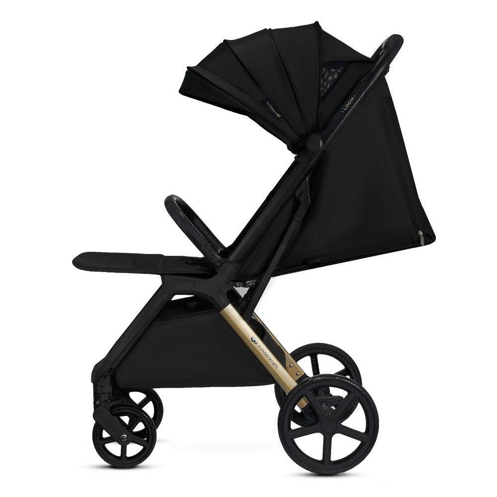 Kinderkraft Loom - легкая прогулочная коляска с автоматическим складыванием • Black (KSLOOM00BLK00BS) Kinderkraft Loom - легкая прогулочная коляска с автоматическим складыванием • Black (KSLOOM00BLK00BS)