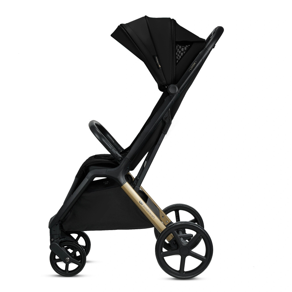 Kinderkraft Loom - легкая прогулочная коляска с автоматическим складыванием • Black (KSLOOM00BLK00BS) Kinderkraft Loom - легкая прогулочная коляска с автоматическим складыванием • Black (KSLOOM00BLK00BS)