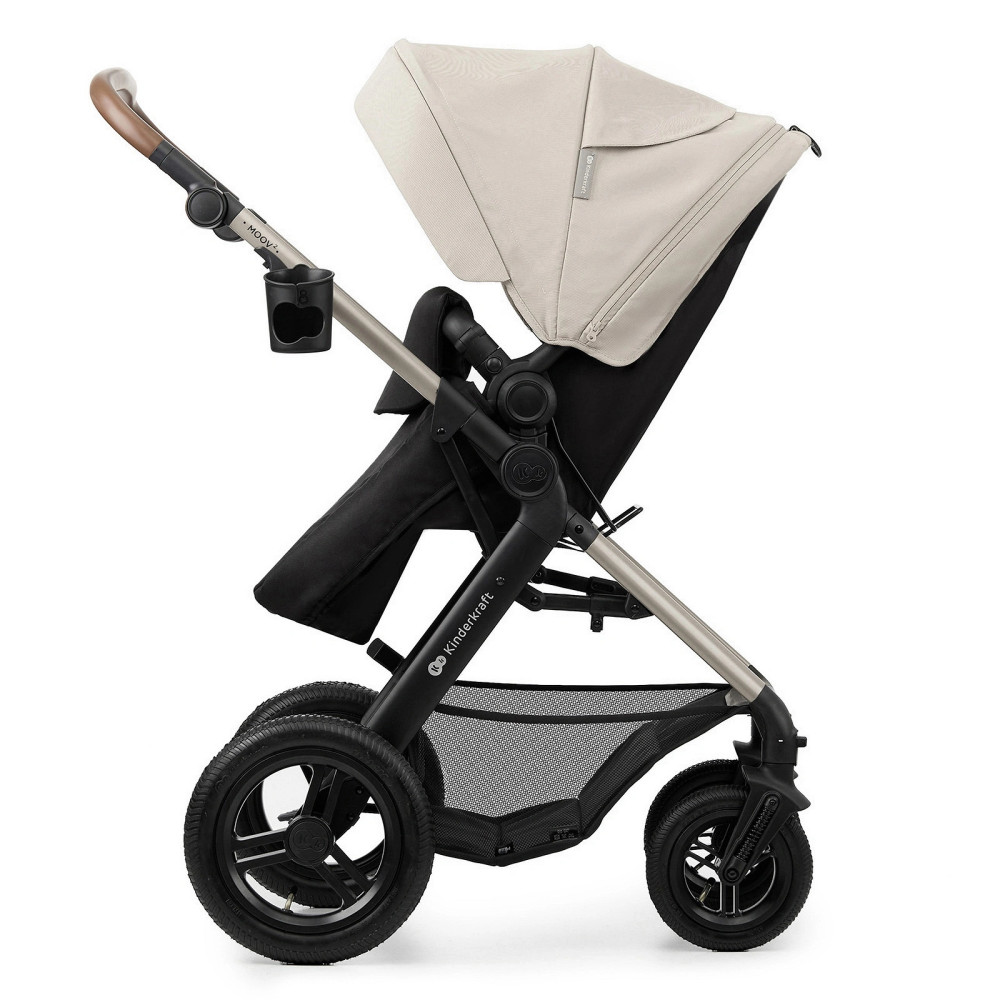 Kinderkraft Moov 2 Air - универсальная коляска 3 в 1 для путешествий, большие колеса, автокресло Mink Pro i-Size • Moonlight Grey (KSMOOV02GRY0000) Kinderkraft Moov 2 Air - универсальная коляска 3 в 1 для путешествий, большие колеса, автокресло Mink Pro i-Size • Moonlight Grey (KSMOOV02GRY0000)