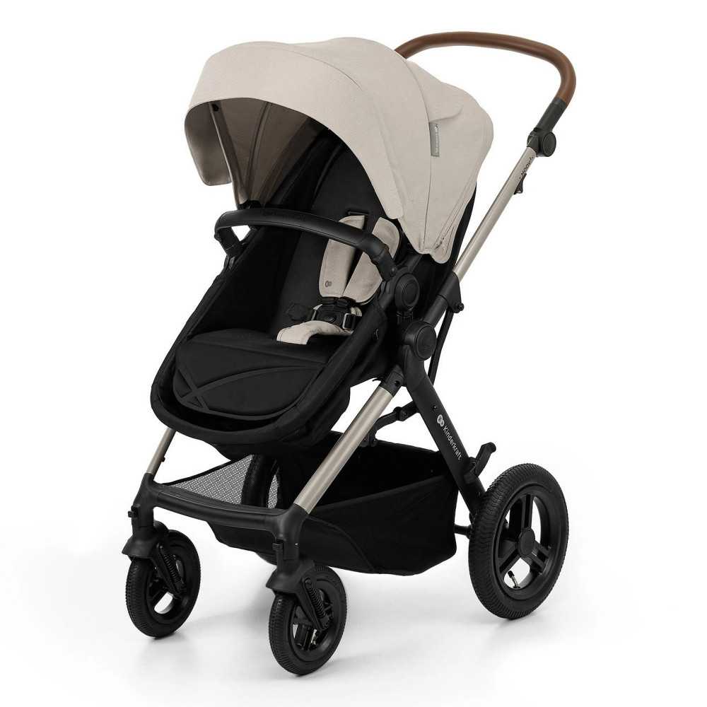 Kinderkraft Moov 2 Air - универсальная коляска 3 в 1 для путешествий, большие колеса, автокресло Mink Pro i-Size • Moonlight Grey (KSMOOV02GRY0000) Kinderkraft Moov 2 Air - универсальная коляска 3 в 1 для путешествий, большие колеса, автокресло Mink Pro i-Size • Moonlight Grey (KSMOOV02GRY0000)