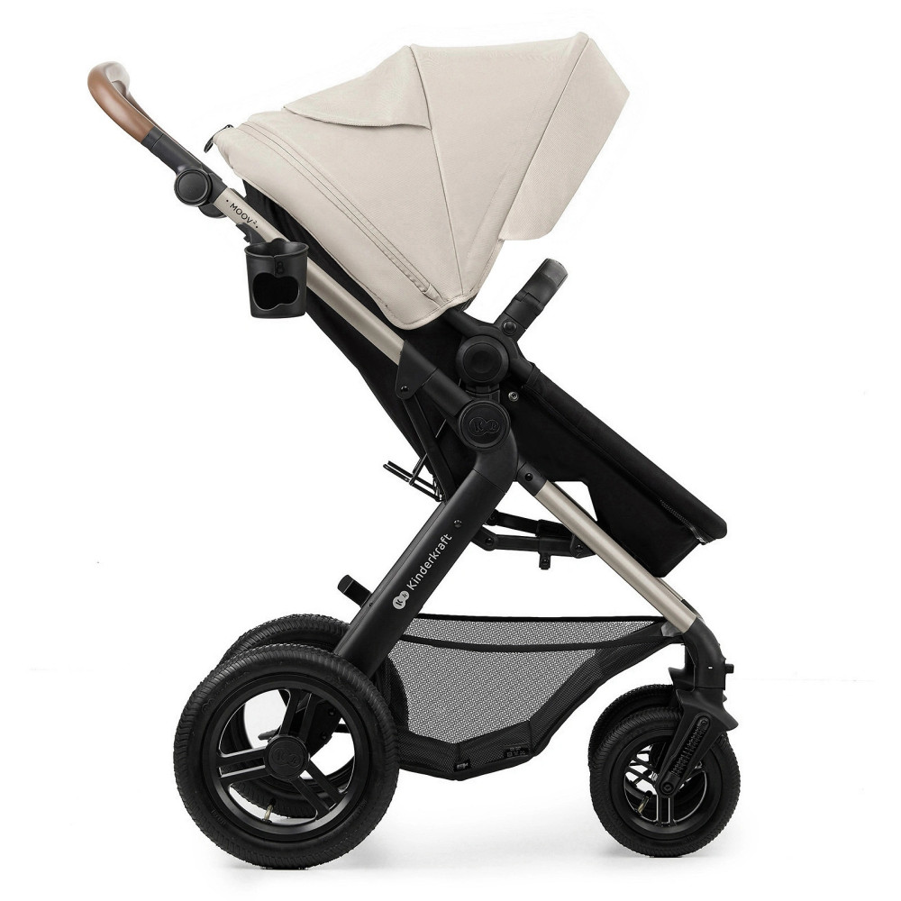Kinderkraft Moov 2 Air - универсальная коляска 3 в 1 для путешествий, большие колеса, автокресло Mink Pro i-Size • Moonlight Grey (KSMOOV02GRY0000) Kinderkraft Moov 2 Air - универсальная коляска 3 в 1 для путешествий, большие колеса, автокресло Mink Pro i-Size • Moonlight Grey (KSMOOV02GRY0000)