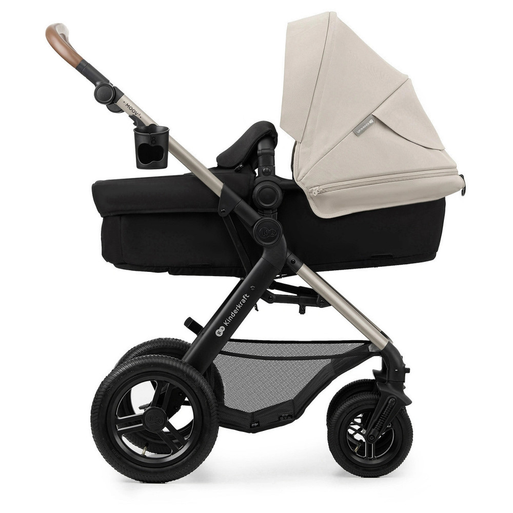 Kinderkraft Moov 2 Air - универсальная коляска 3 в 1 для путешествий, большие колеса, автокресло Mink Pro i-Size • Moonlight Grey (KSMOOV02GRY0000) Kinderkraft Moov 2 Air - универсальная коляска 3 в 1 для путешествий, большие колеса, автокресло Mink Pro i-Size • Moonlight Grey (KSMOOV02GRY0000)