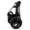 Kinderkraft Moov 2 Air - универсальная коляска 3 в 1 для путешествий, большие колеса, автокресло Mink Pro i-Size • Moonlight Grey (KSMOOV02GRY0000)
