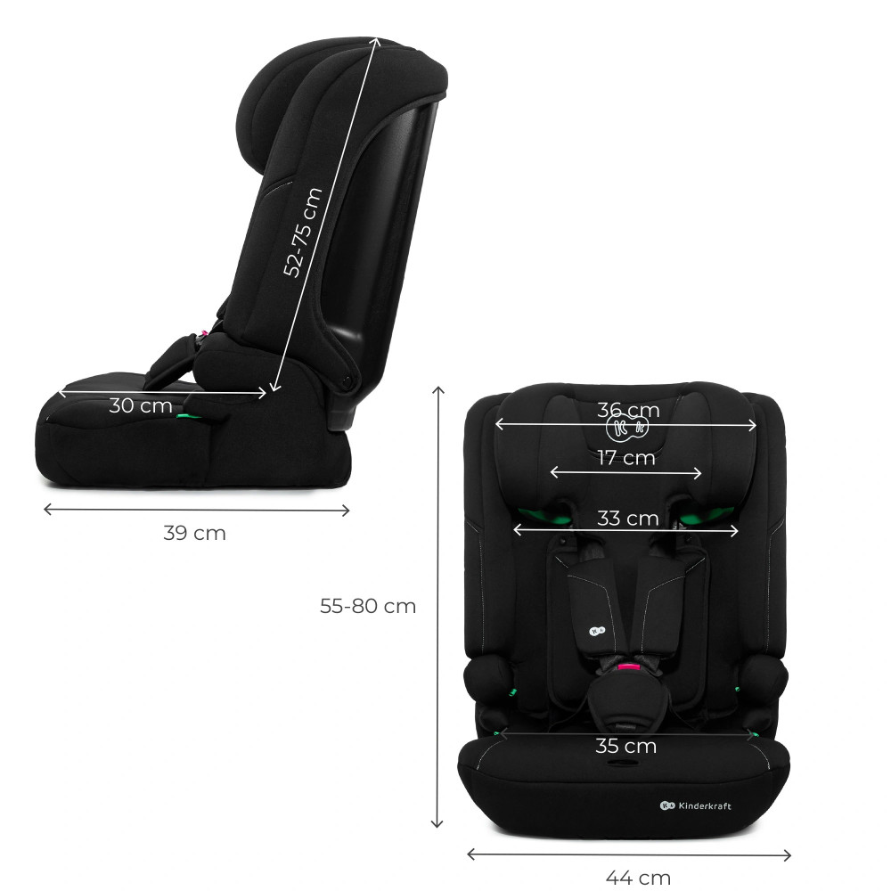 Kinderkraft i-Comfy i-Size - автокресло для детей (от 15 месяцев до 12 лет / 76 - 150 см) • Black (KCICOM00BLK0000) Kinderkraft i-Comfy i-Size - автокресло для детей (от 15 месяцев до 12 лет / 76 - 150 см) • Black (KCICOM00BLK0000)