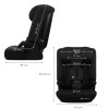 Kinderkraft i-Comfy i-Size - автокресло для детей (от 15 месяцев до 12 лет / 76 - 150 см) • Black (KCICOM00BLK0000)