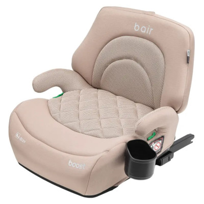 Bair Boost i-Size - детское автокресло-бустер со съемной спинкой, с креплением Isofix (125-150 см) • Beige BG-03 Bair Boost i-Size - детское автокресло-бустер со съемной спинкой, с креплением Isofix (125-150 см) • Beige BG-03