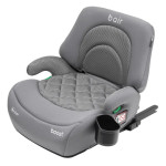 Bair Boost i-Size - детское автокресло-бустер со съемной спинкой, с креплением Isofix (125-150 см) • Grey BG-05 Bair Boost i-Size - детское автокресло-бустер со съемной спинкой, с креплением Isofix (125-150 см) • Grey BG-05