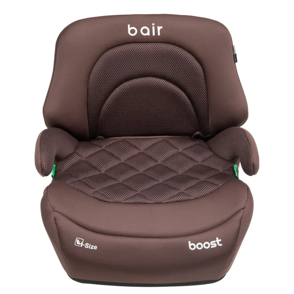 Bair Boost i-Size - детское автокресло-бустер со съемной спинкой, с креплением Isofix (125-150 см) • Choco BC-04 Bair Boost i-Size - детское автокресло-бустер со съемной спинкой, с креплением Isofix (125-150 см) • Choco BC-04