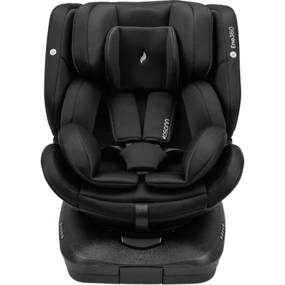 Osann Eno360 i-Size - автокресло 0+/1/2/3, поворот на 360° • All Black