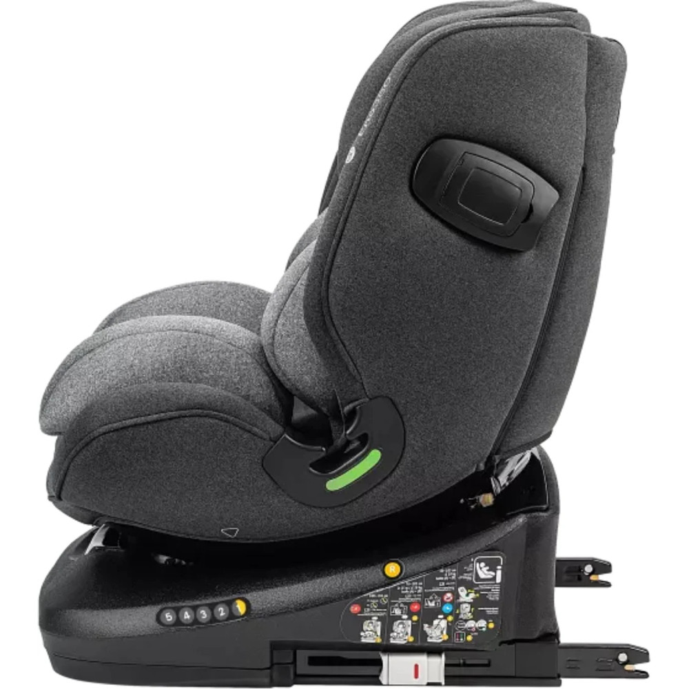 Osann Eno360 i-Size - автокресло 0+/1/2/3, поворот на 360° • Dark Grey Melange