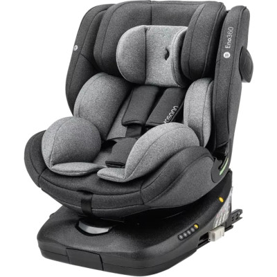 Osann Eno360 i-Size - автокресло 0+/1/2/3, поворот на 360° • Dark Grey Melange