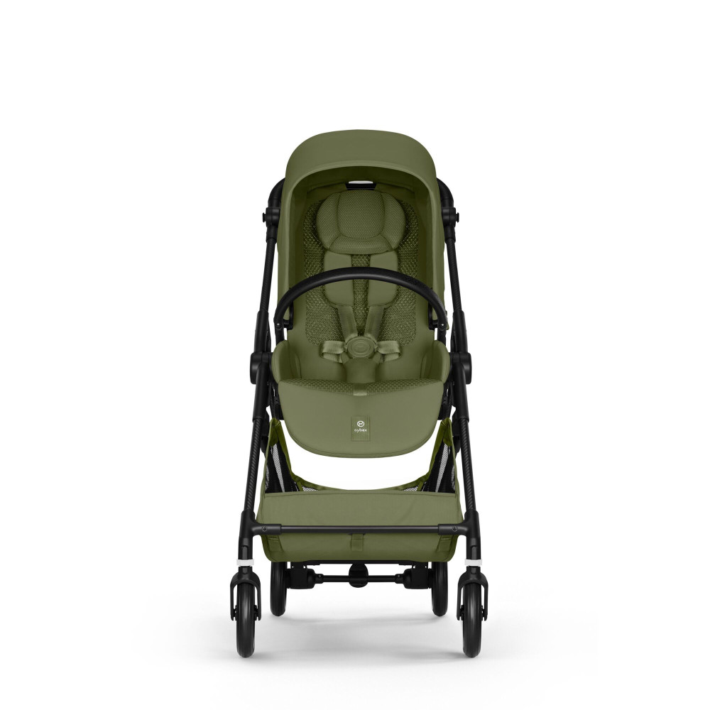 Cybex Melio Carbon - легкая прогулочная коляска с реверсивным сиденьем • Moss Green Cybex Melio Carbon - легкая прогулочная коляска с реверсивным сиденьем • Moss Green