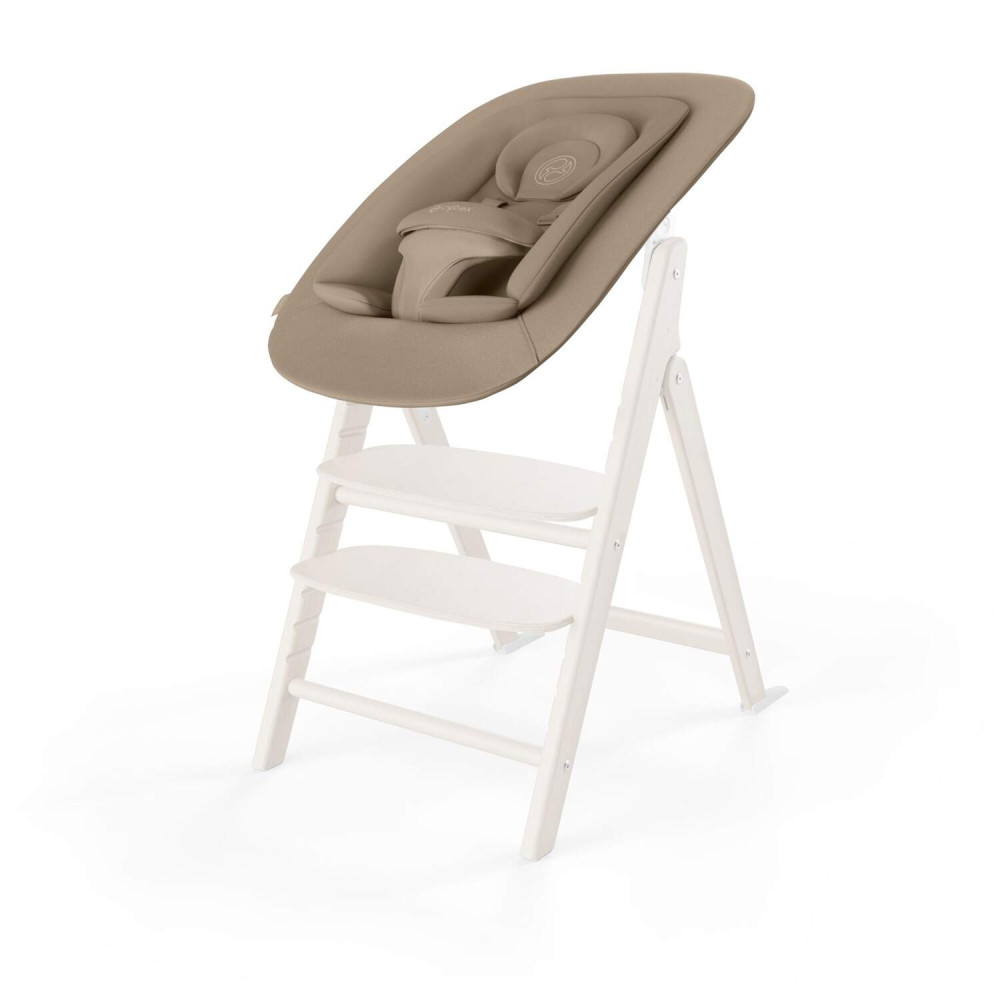 Cybex Lemo Bouncer - шезлонг для младенца со стойкой • Almond Beige Cybex Lemo Bouncer - шезлонг для младенца со стойкой • Almond Beige