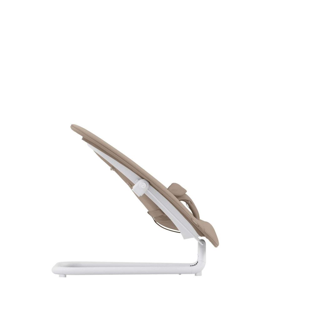 Cybex Lemo Bouncer - шезлонг для младенца со стойкой • Almond Beige Cybex Lemo Bouncer - шезлонг для младенца со стойкой • Almond Beige