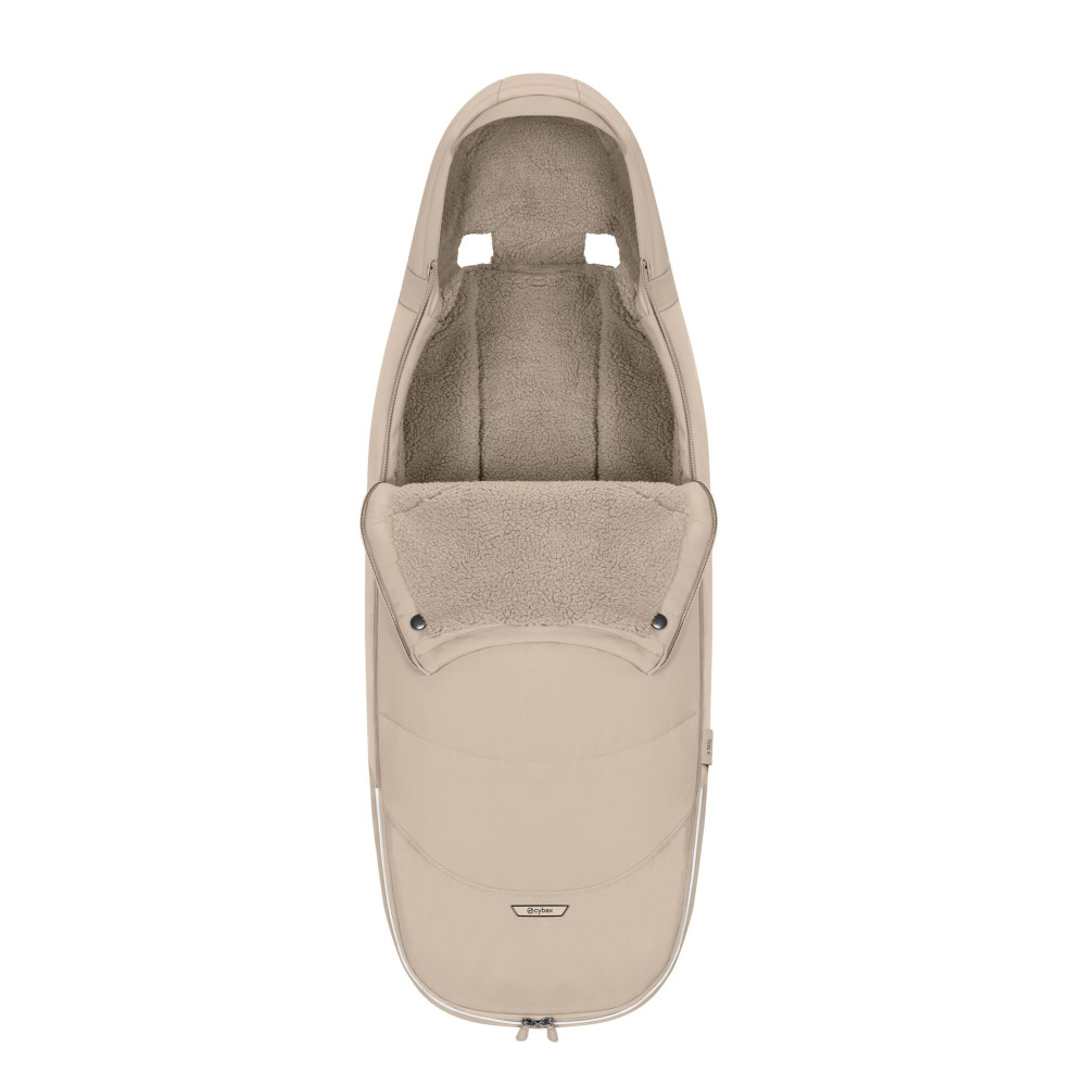 Cybex Platinum Footmuff - чохол для ніг до візків Cybex Platinum • Cozy Beige Cybex Platinum Footmuff - чохол для ніг до візків Cybex Platinum • Cozy Beige