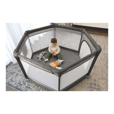 DreamBaby Explore - манеж з м'яким каркасом • Taupe