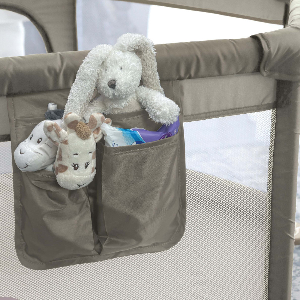 DreamBaby Explore - манеж з м'яким каркасом • Taupe