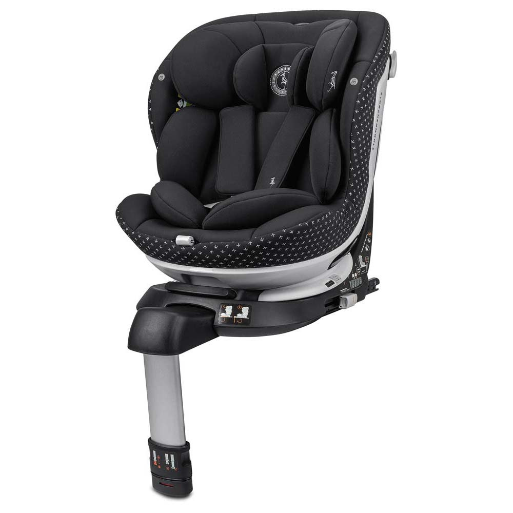 Storchenmuhle Niki start i-Size - автокрісло для дітей (від 0 до 4 років / 40-105 см), поворотне 360°, кріплення ISOFIX • Onyx