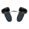 Bair Northmuff - рукавицы на коляску с мехом (до -25 °C) • Indigo Blue (681791)
