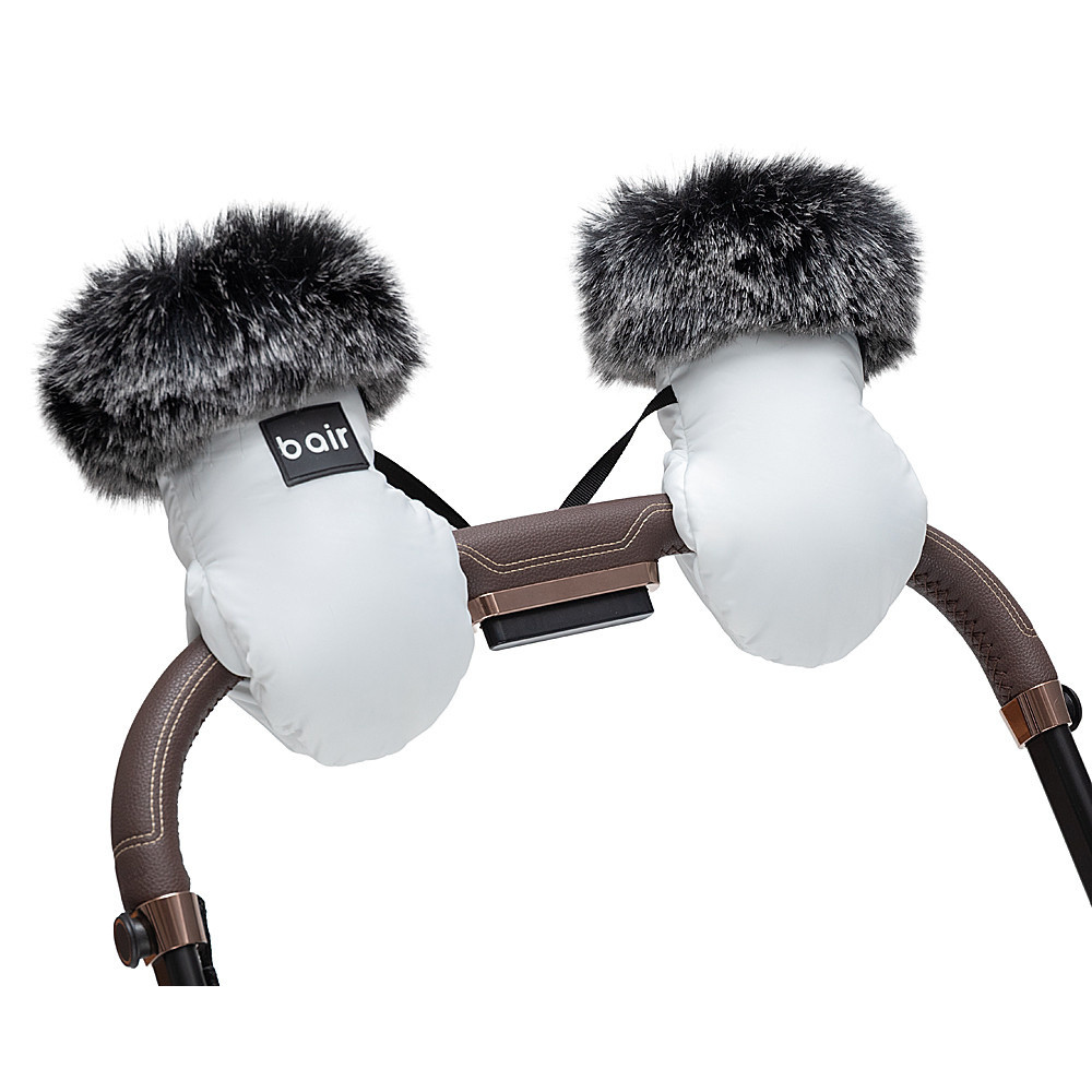 Bair Northmuff - рукавицы на коляску с мехом (до -25 °C) • White Swan (681786) Bair Northmuff - рукавицы на коляску с мехом (до -25 °C) • White Swan (681786)