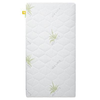 Bair Aloe Vera KPK 120x60x10 - детский матрас в кроватку, кокос-поролон-кокос • White Bair Aloe Vera KPK 120x60x10 - детский матрас в кроватку, кокос-поролон-кокос • White