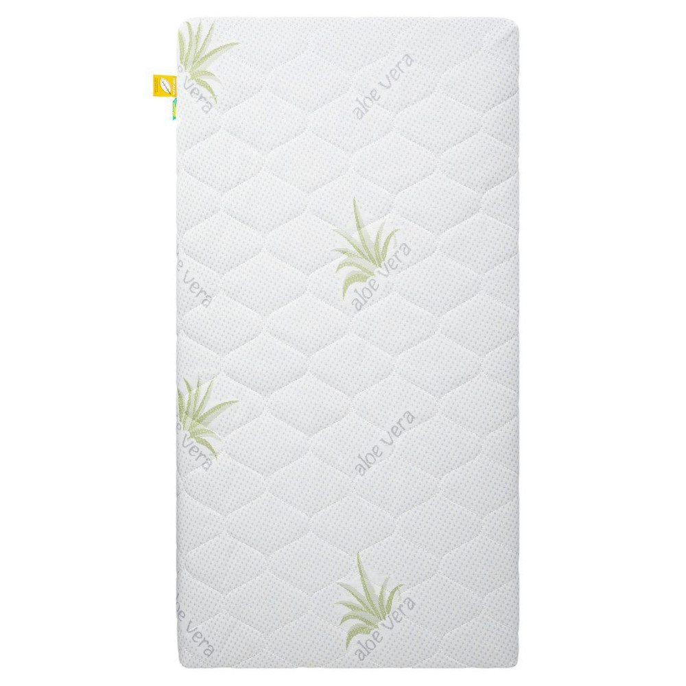 Bair Aloe Vera KPK 120x60x12 - детский матрас в кроватку, кокос-поролон-кокос • White