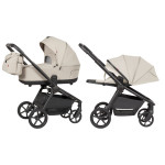 Carrello Epica 2026 CRL-8510 NC - дитяча коляска 2 в 1, універсальний візок, реверсивний блок, глибокий капюшон з додатковою секцією • Almond Beige Carrello Epica 2026 CRL-8510 NC - дитяча коляска 2 в 1, універсальний візок, реверсивний блок, глибокий капюшон з додатковою секцією • Almond Beige