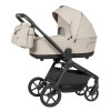 Carrello Epica 2026 CRL-8510 NC - дитяча коляска 2 в 1, універсальний візок, реверсивний блок, глибокий капюшон з додатковою секцією • Almond Beige