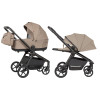 Carrello Epica 2026 CRL-8510 NC - дитяча коляска 2 в 1, універсальний візок, реверсивний блок, глибокий капюшон з додатковою секцією • Tuscan Beige