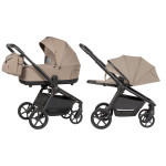 Carrello Epica 2026 CRL-8510 NC - дитяча коляска 2 в 1, універсальний візок, реверсивний блок, глибокий капюшон з додатковою секцією • Tuscan Beige Carrello Epica 2026 CRL-8510 NC - дитяча коляска 2 в 1, універсальний візок, реверсивний блок, глибокий капюшон з додатковою секцією • Tuscan Beige