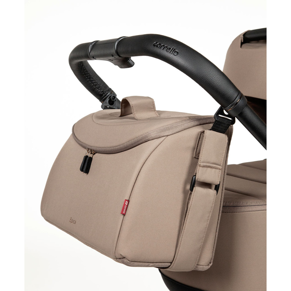 Carrello Epica 2026 CRL-8510 NC - дитяча коляска 2 в 1, універсальний візок, реверсивний блок, глибокий капюшон з додатковою секцією • Tuscan Beige Carrello Epica 2026 CRL-8510 NC - дитяча коляска 2 в 1, універсальний візок, реверсивний блок, глибокий капюшон з додатковою секцією • Tuscan Beige
