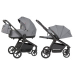 Carrello Epica 2026 CRL-8510 NC - дитяча коляска 2 в 1, універсальний візок, реверсивний блок, глибокий капюшон з додатковою секцією • Iron Grey Carrello Epica 2026 CRL-8510 NC - дитяча коляска 2 в 1, універсальний візок, реверсивний блок, глибокий капюшон з додатковою секцією • Iron Grey