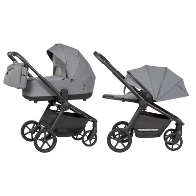 Carrello Epica 2026 CRL-8510 NC - дитяча коляска 2 в 1, універсальний візок, реверсивний блок, глибокий капюшон з додатковою секцією • Iron Grey Carrello Epica 2026 CRL-8510 NC - дитяча коляска 2 в 1, універсальний візок, реверсивний блок, глибокий капюшон з додатковою секцією • Iron Grey