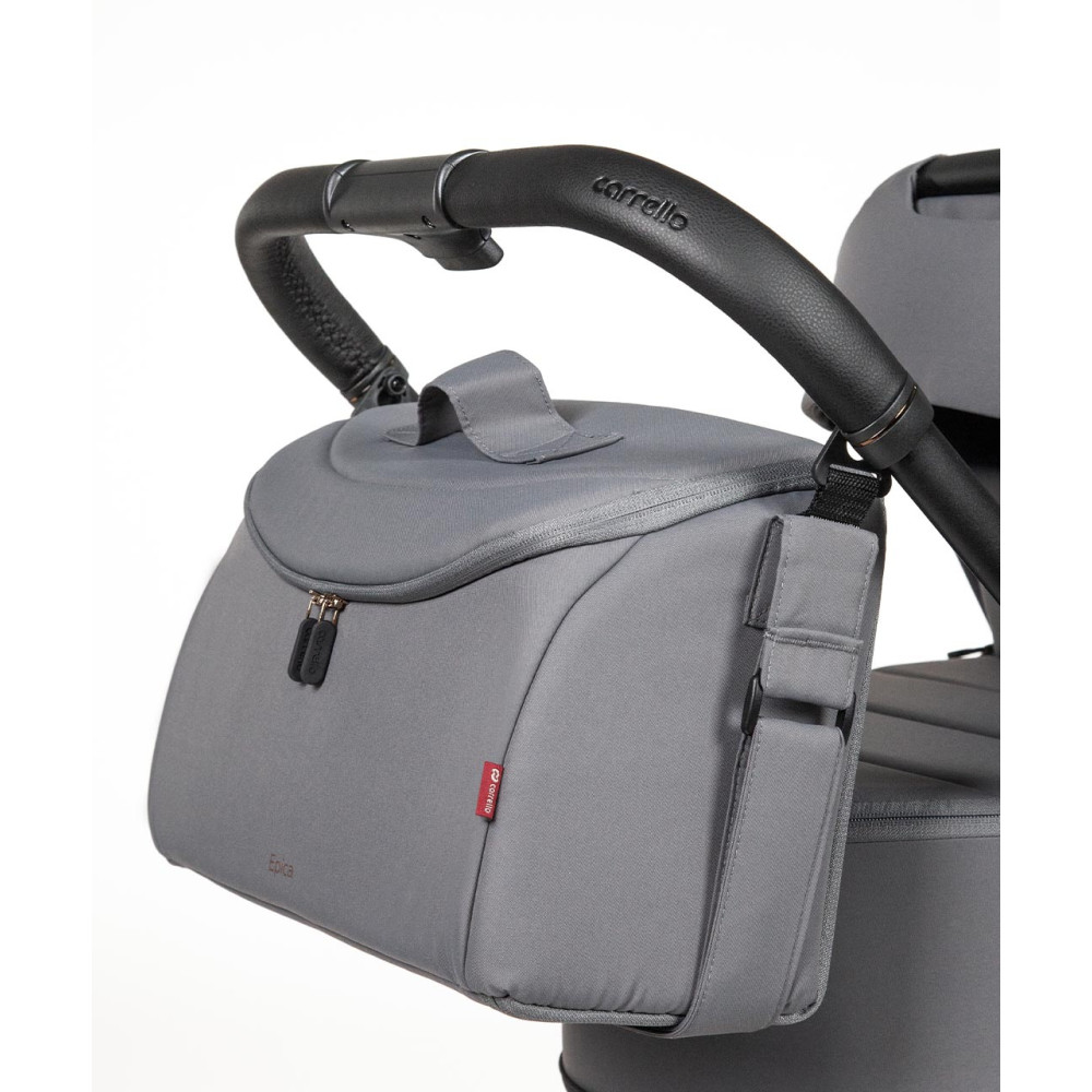 Carrello Epica 2026 CRL-8510 NC - дитяча коляска 2 в 1, універсальний візок, реверсивний блок, глибокий капюшон з додатковою секцією • Iron Grey Carrello Epica 2026 CRL-8510 NC - дитяча коляска 2 в 1, універсальний візок, реверсивний блок, глибокий капюшон з додатковою секцією • Iron Grey