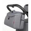 Carrello Epica 2026 CRL-8510 NC - дитяча коляска 2 в 1, універсальний візок, реверсивний блок, глибокий капюшон з додатковою секцією • Iron Grey