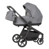 Carrello Epica 2026 CRL-8510 NC - дитяча коляска 2 в 1, універсальний візок, реверсивний блок, глибокий капюшон з додатковою секцією • Iron Grey
