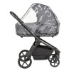 Carrello Epica 2026 CRL-8510 NC - дитяча коляска 2 в 1, універсальний візок, реверсивний блок, глибокий капюшон з додатковою секцією • Iron Grey