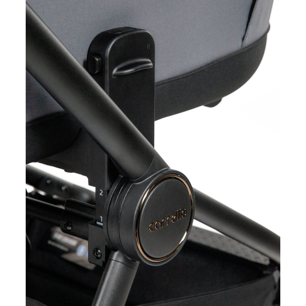 Carrello Epica 2026 CRL-8510 NC - дитяча коляска 2 в 1, універсальний візок, реверсивний блок, глибокий капюшон з додатковою секцією • Iron Grey Carrello Epica 2026 CRL-8510 NC - дитяча коляска 2 в 1, універсальний візок, реверсивний блок, глибокий капюшон з додатковою секцією • Iron Grey