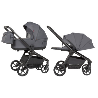 Carrello Epica 2026 CRL-8510 NC - дитяча коляска 2 в 1, універсальний візок, реверсивний блок, глибокий капюшон з додатковою секцією • Space Grey Carrello Epica 2026 CRL-8510 NC - дитяча коляска 2 в 1, універсальний візок, реверсивний блок, глибокий капюшон з додатковою секцією • Space Grey