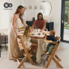 Kinderkraft Enock - стульчик для кормления (от 6 месяцев до 35 кг) • Brown (KKKENOCBRWF0000)